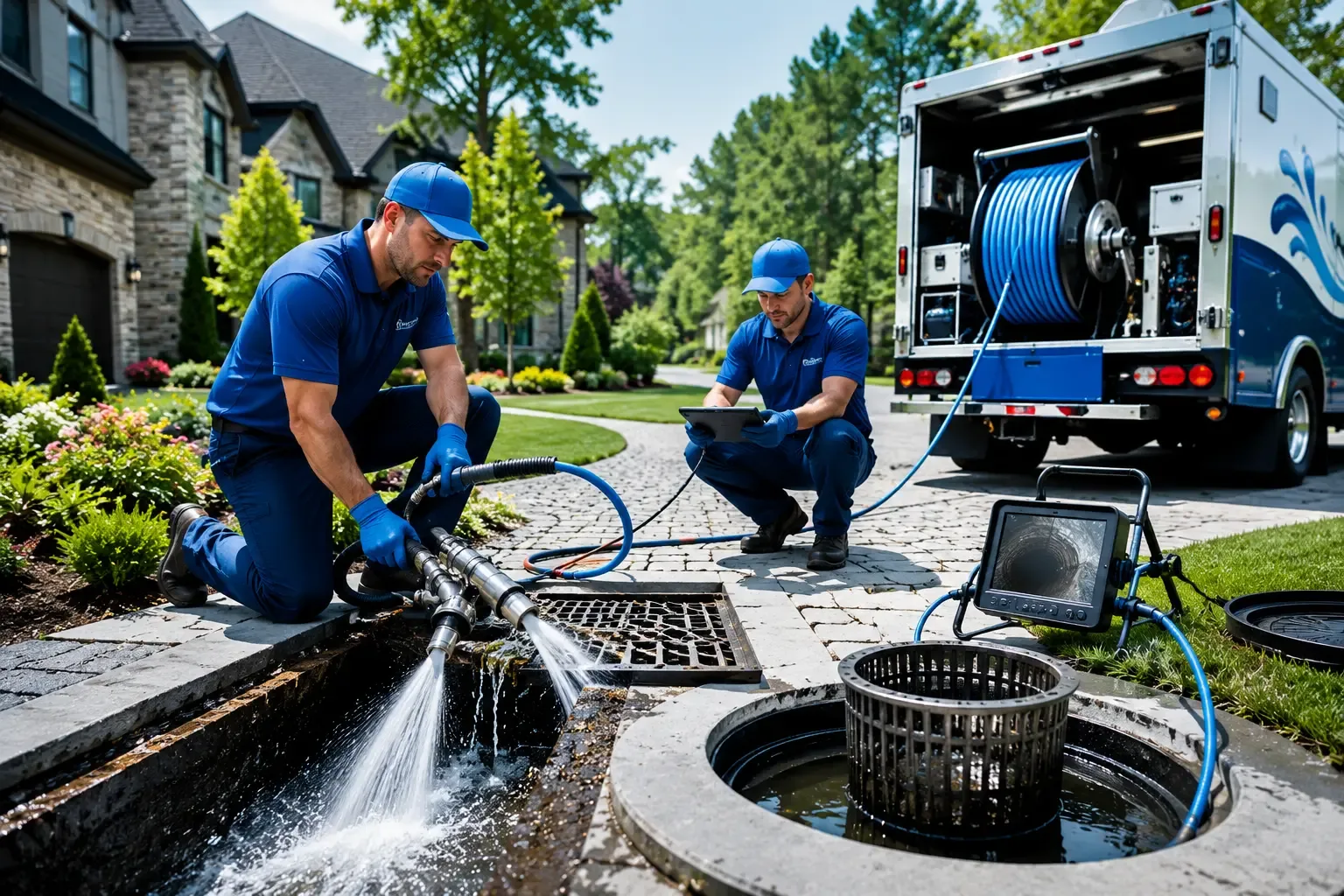 Local outdoor drain cleaning professionals in Landing, NJ